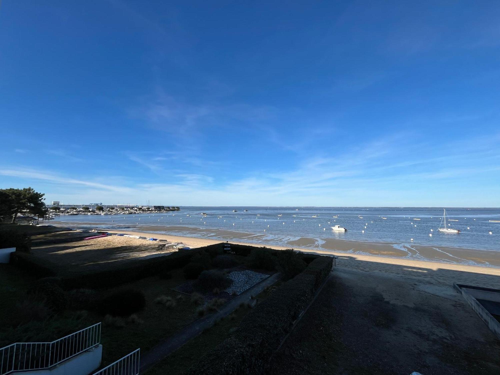 Duplex T1 Vue Mer A Arcachon - Acces Direct Plage - Quartier Aiguillon - Fr-1-319-71 Экстерьер фото