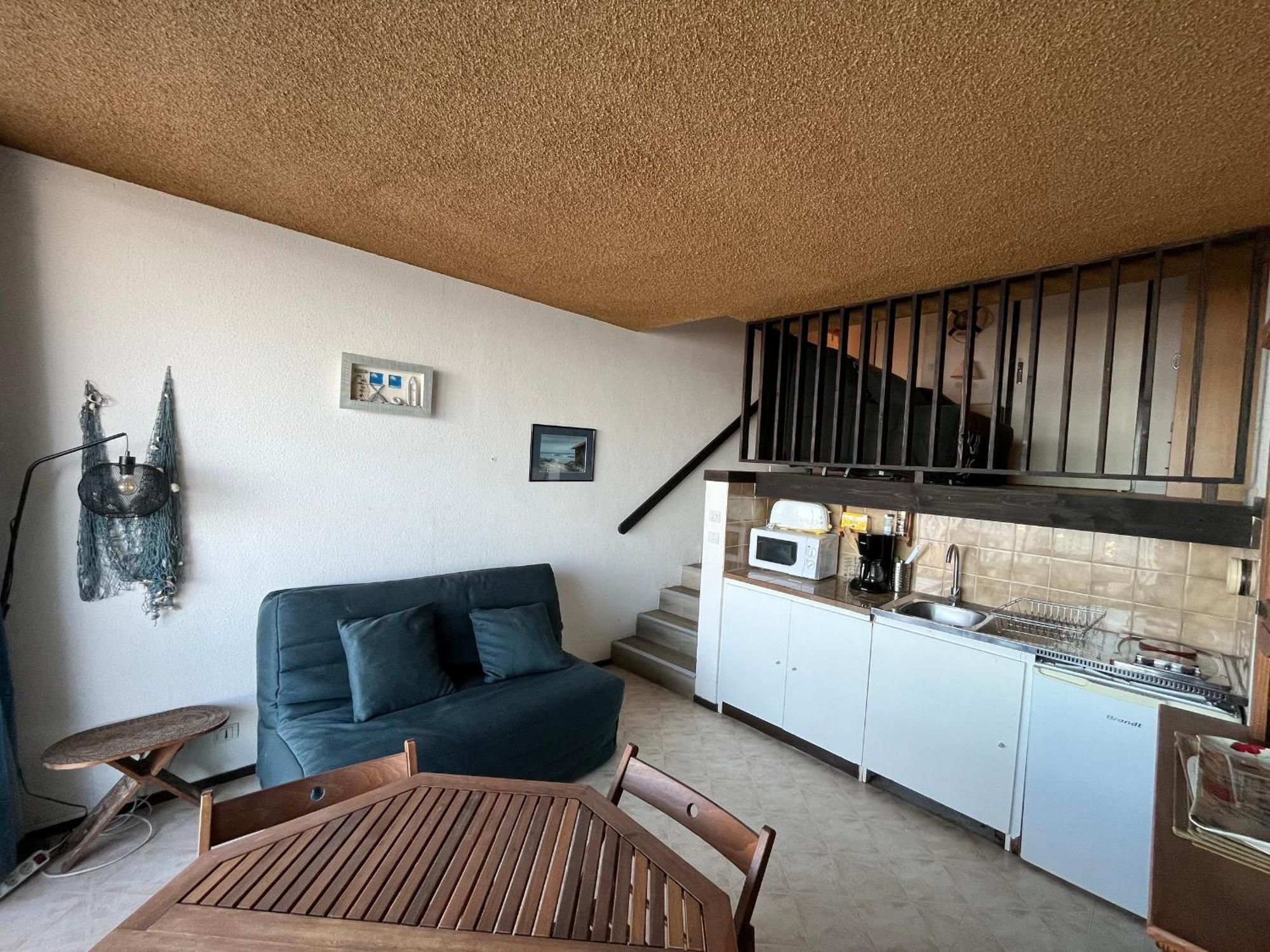 Duplex T1 Vue Mer A Arcachon - Acces Direct Plage - Quartier Aiguillon - Fr-1-319-71 Экстерьер фото